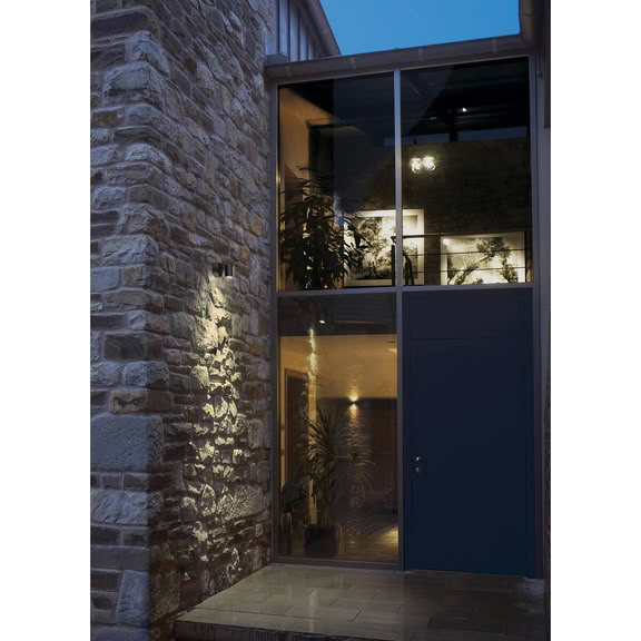 Svietidlo LED nástenné HELIA I WL 233245 6,5W 440lm 3000K 230V antracit IP65