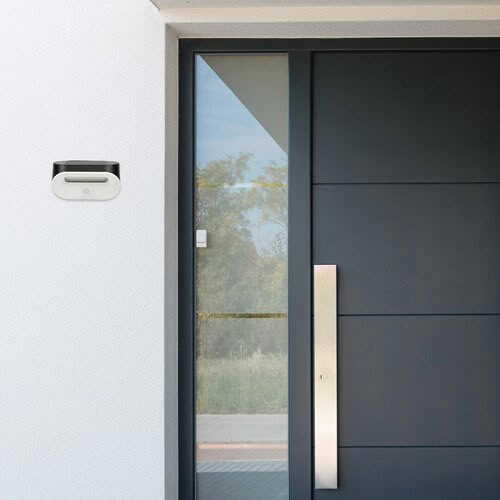 Svietidlo LED solárne so senz. Brezno 77006 3,2W 145lm 4000K 3,7VDC IP44 čierna