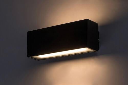 Svietidlo LED nástenné Mataro 77075 10W 720lm 4000K IP54 čierna