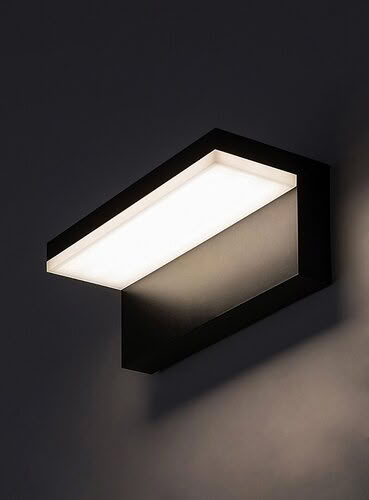 Svietidlo LED nástenné Zaragoza 77092 10W 560lm 4000K 230V IP54 čierna