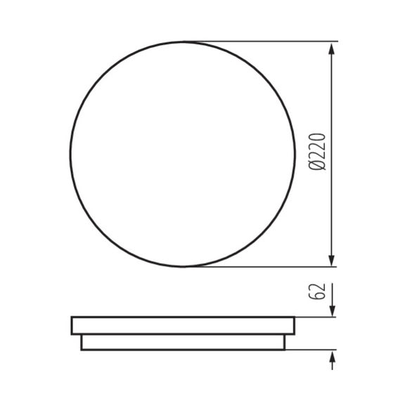 Svietidlo LED so senz. prisadené STIVI 35005 10W 1200lm 4000K 230V IP65 biela
