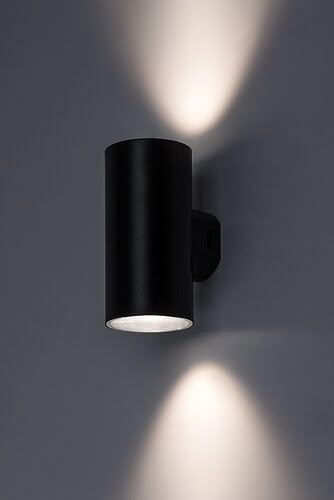 Svietidlo LED nástenné Urfa 77155 18W 1800lm 2700/4000/6500K 230V IP65 čierna