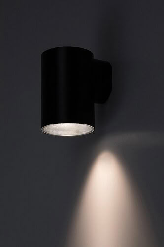 Svietidlo LED nástenné Urfa 77154 9W 900lm 2700/4000/6500K 230V IP65 čierna