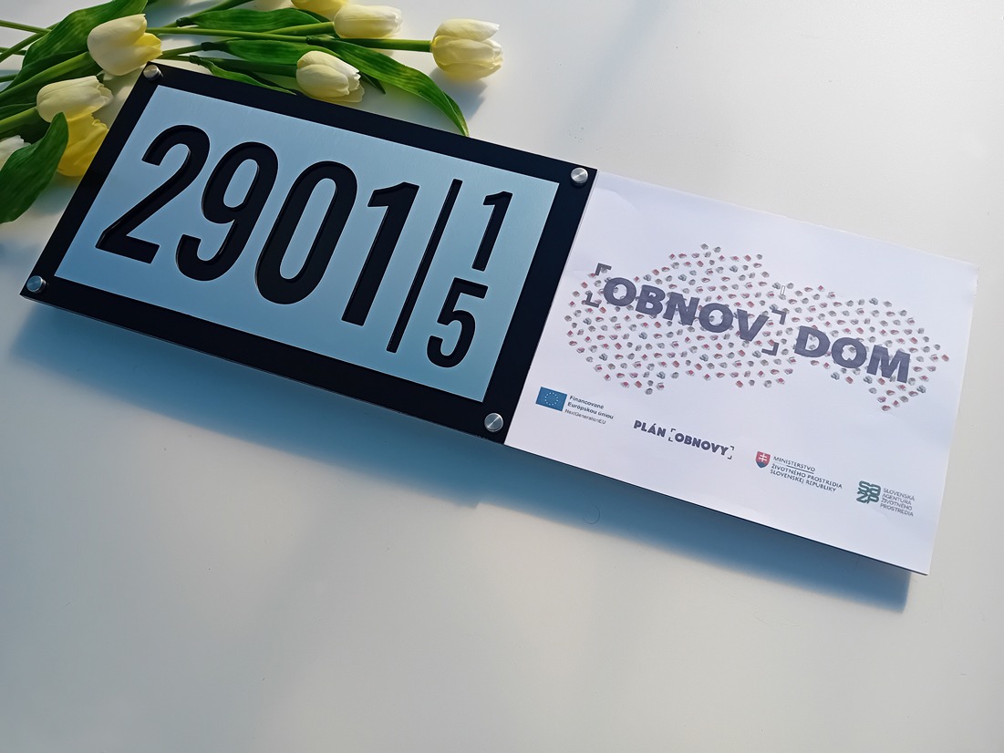 Číslo na dom: OBNOV DOM klasik