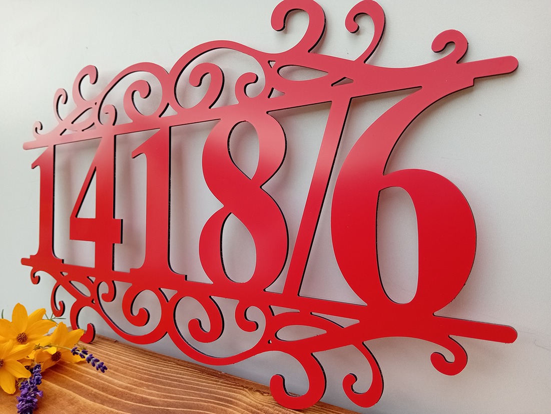 Číslo na dom: Ornament luxus