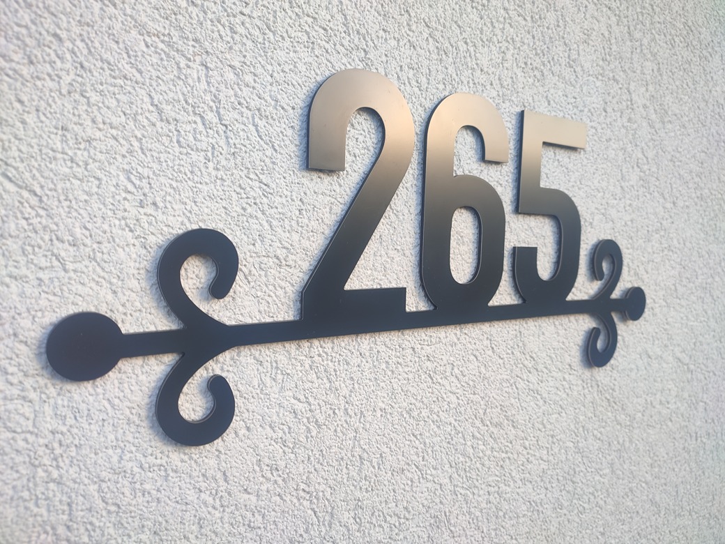 Číslo na dom: Ornament Classic