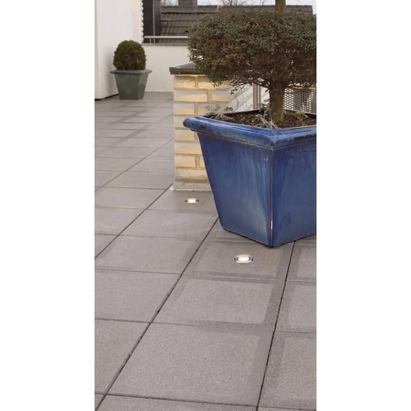 Svietidlo LED zemné DASAR FLAT228412 4,3W 140lm 3000K 230V IP67 hliník/nerezová oceľ