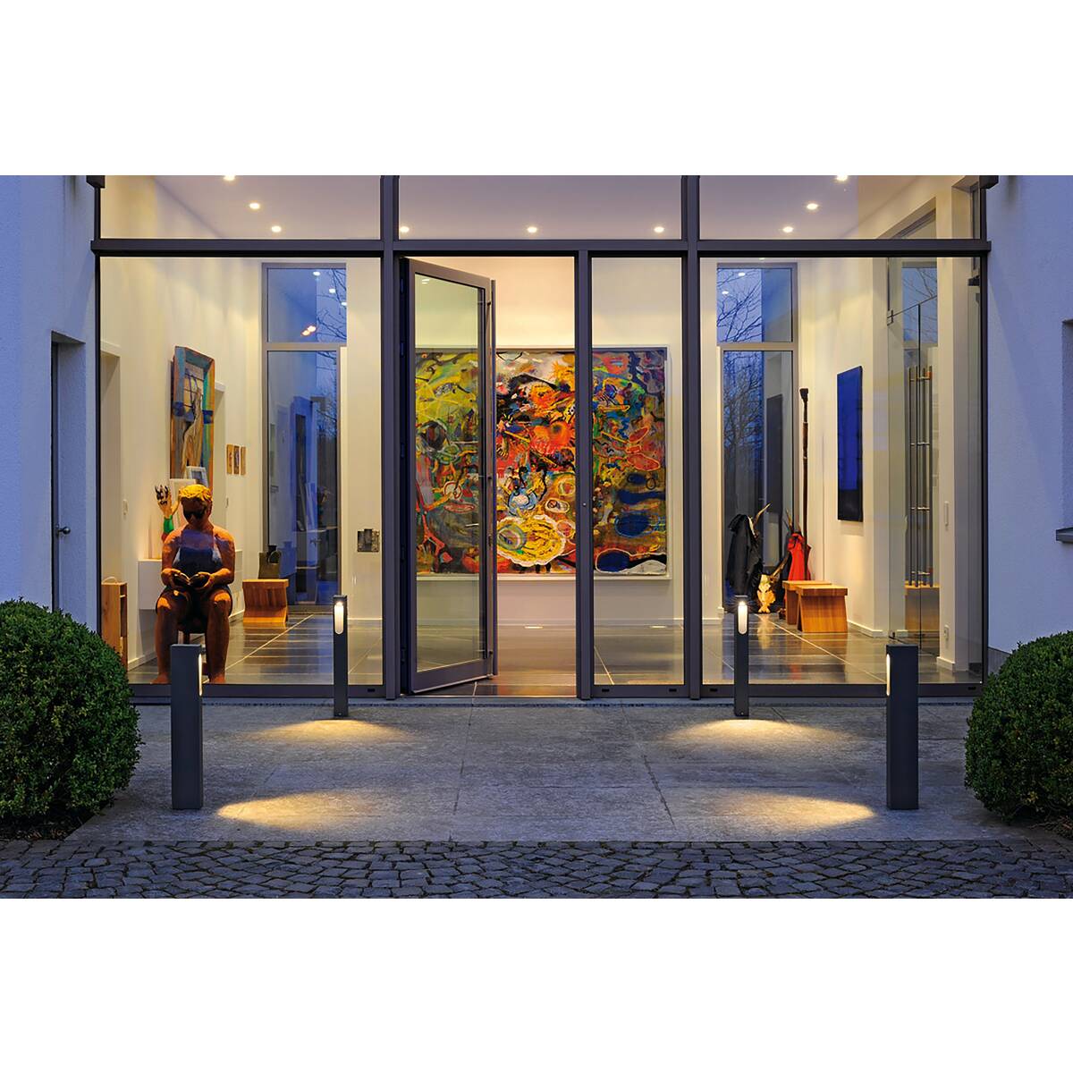 Svietidlo LED stĺpikové SLOTBOX 70 232145 4,5W 320lm 3000K 230V IP44 antracit