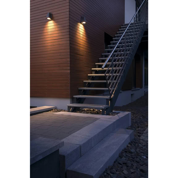 Svietidlo nastenné WALLYX 227195 max.50W GU10 230V IP44 antracit