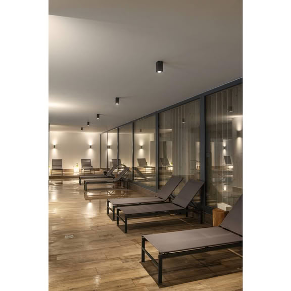 Svietidlo nastenné NEW THEO UP-DOWN OUT 229535 max.2x35W GU10 230V IP44 antracit