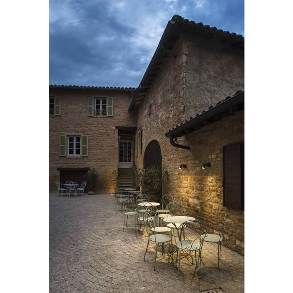 Svietidlo nástenné NAUTILUS 1002867 11W GU10 230V IP54 čierna