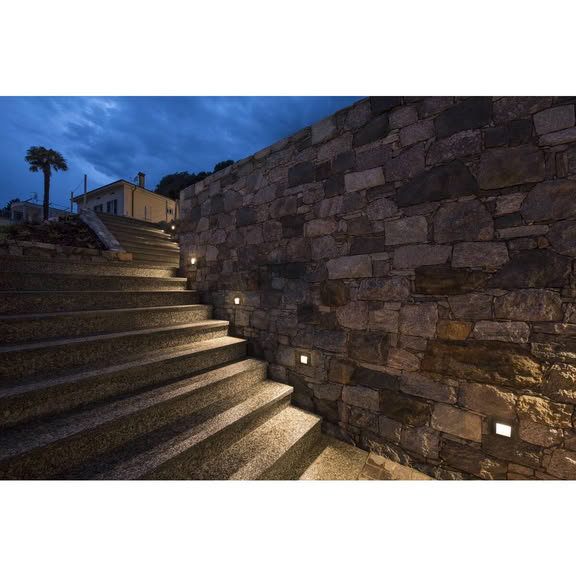 Svietidlo LED zapustené DOWNUNDER OUT S WL 233605 1,7W 26lm 3000K 230V IP55 antracit