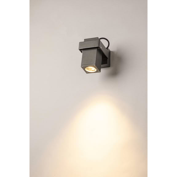 Svietidlo nástenné THEO BRACKET CW QPAR51 1004653 7W GU10 230V IP65 antracit