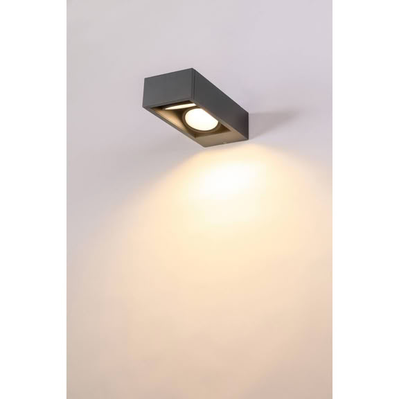 Svietidlo LED prisadené ESKINA FRAME WL 1004748 27W 2400lm 3000/4000K 230V IP65 antracit