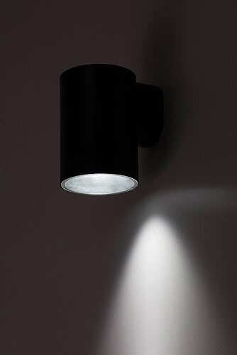 Svietidlo LED nástenné Urfa 77154 9W 900lm 2700/4000/6500K 230V IP65 čierna