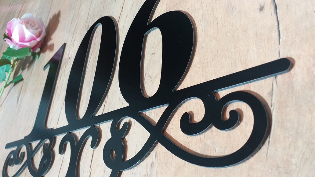 Číslo na dom: Ornament elegance