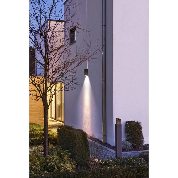 Svietidlo LED nástenné BIG THEO WL 234515 29W 3300lm 3000K 24°/2° 230V IP44 antracit