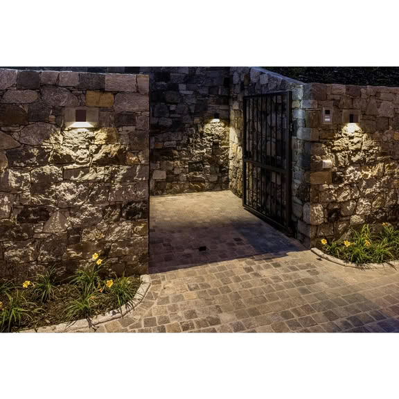 Svietidlo LED nastenné QUAD I 232465 4,6W 80lm 3000K 230V IP44 antracit