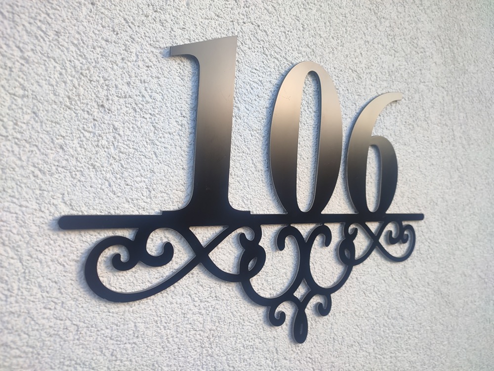 Číslo na dom: Ornament elegance